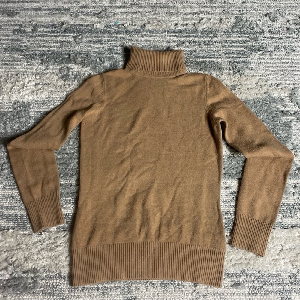 Beige Women’s French Connection Turtleneck Sweater - Small